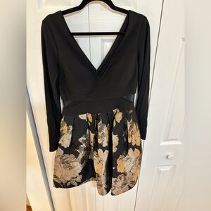 Long sleeve Party Dress with cutouts from XSCAPE